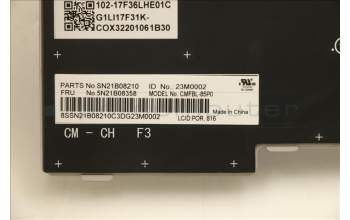 Lenovo 5N21B08358 NB_KYB CM KBD FL-CS20 CHY,BL,GR,POR