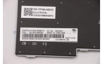 Lenovo 5N21B08361 NB_KYB CM KBD FL-CS20 CHY,BL,GR,SWE/FIN