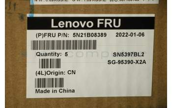 Lenovo 5N21B08389 Keyboard Internal, Greek, Grey, Backlight, US
