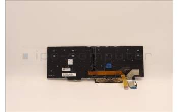 Lenovo 5N21B08430 Interne Tastatur, Italienisch, grau, Hintergrundbeleuchtung, mit Ziffernblock