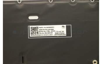 Lenovo 5N21B44340 Keyboard Internal, Greek, Black, Backlight, w/Number, US