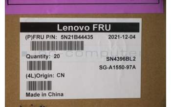 Lenovo 5N21B44435 NB_KYB CS20 P2 NM BK-BL,LTN,FRA/ENG