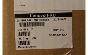 Lenovo 5N21D68088 Keyboard Internal, Icelandic, Black, Backlight, UK