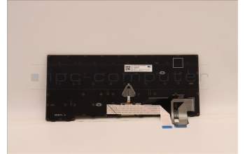 Lenovo 5N21D68126 Keyboard Internal, Spanish LA, Non-BackLight, Black, UK