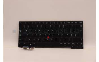 Lenovo 5N21D68129 Keyboard Internal, Belgian, Non-BackLight, Black, UK