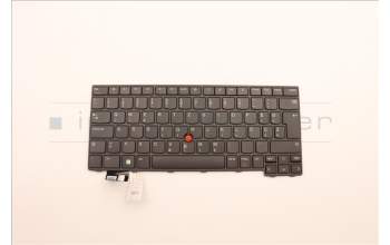Lenovo 5N21D68143 Keyboard Internal, Slovenian, Non-Backlight, Black, UK