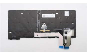 Lenovo 5N21D68163 Keyboard Internal, Spanish LA, BackLight, Black, UK