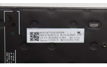 Lenovo 5N21D68164 NB_KYB CS22 FL TOP,BK-BL,SRX,BRL