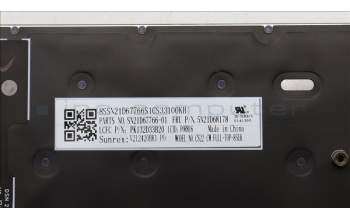 Lenovo 5N21D68178 NB_KYB CS22 FL TOP,BK-BL,SRX,POR