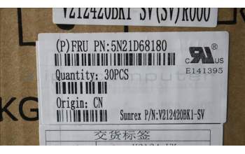 Lenovo 5N21D68180 NB_KYB CS22 FL TOP,BK-BL,SRX,SLV