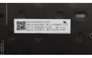 Lenovo 5N21D68180 NB_KYB CS22 FL TOP,BK-BL,SRX,SLV