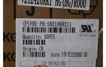 Lenovo 5N21D68211 NB_KYB CS22 FL TOP,BK-NBL,SRX,HUN