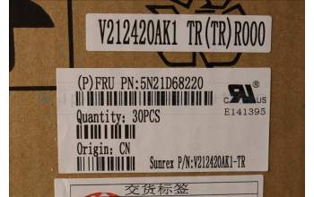 Lenovo 5N21D68220 NB_KYB CS22 FL TOP,BK-NBL,SRX,TUR