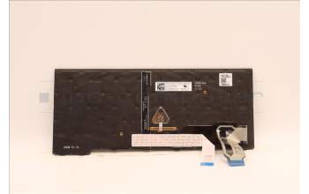 Lenovo 5N21D68240 Keyboard Internal, Belgian, BackLight, Black, UK