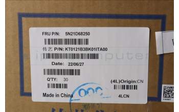 Lenovo 5N21D68250 NB_KYB CS22 FL TOP,BK-BL,TRI,ITA