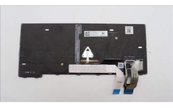 Lenovo 5N21D68251 Keyboard Internal, Norwegian, Backlight, Black, UK