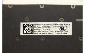 Lenovo 5N21D68271 NB_KYB CS22 FL TOP,BK-NBL,TRI,ENG