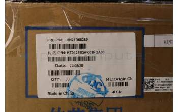 Lenovo 5N21D68289 NB_KYB CS22 FL TOP,BK-NBL,TRI,POR