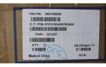 Lenovo 5N21D68290 NB_KYB CS22 FL TOP,BK-NBL,TRI,RUS