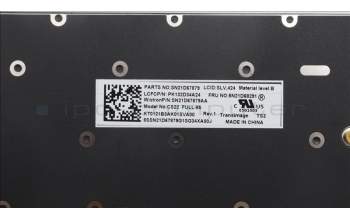 Lenovo 5N21D68291 NB_KYB CS22 FL TOP,BK-NBL,TRI,SLV