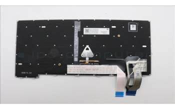 Lenovo 5N21D68313 Keyboard Internal, Arabic, BackLight, Grey, US