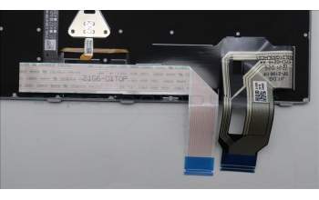 Lenovo 5N21D68313 Keyboard Internal, Arabic, BackLight, Grey, US