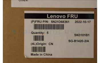 Lenovo 5N21D68361 Keyboard Internal, Italian, BackLight, Grey, UK