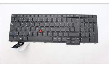 Lenovo 5N21D93684 Keyboard Internal, Czech/Slovak, Black, Non-Backlight, w/Number, UK