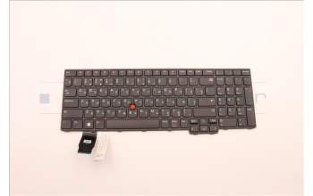Lenovo 5N21D93742 Keyboard Internal, Russian, Black, Non-Backlight, w/Number, US