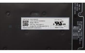 Lenovo 5N21D93777 NB_KYB CS22 NM TOP,BK-BL,PMX,NOR
