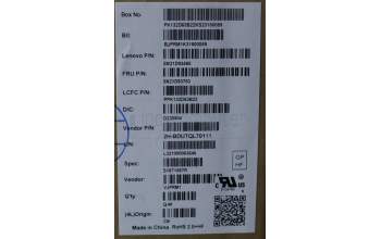 Lenovo 5N21D93783 NB_KYB CS22 NM TOP,BK-BL,PMX,TUR