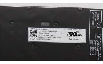 Lenovo 5N21D93791 NB_KYB CS22 NM TOP,BK-BL,PMX,IND ENG