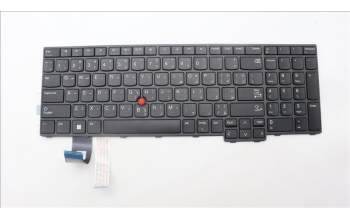 Lenovo 5N21D93802 Keyboard Internal, Arabic, Black, Non-Backlight, w/Number, US