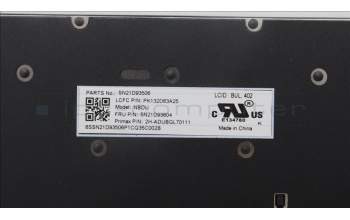 Lenovo 5N21D93804 Keyboard Internal,Bulgarian,Black,Non_Backlight,w/Number