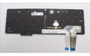 Lenovo 5N21D93843 Keyboard Internal, Spanish, Backlight, w/Number, UK