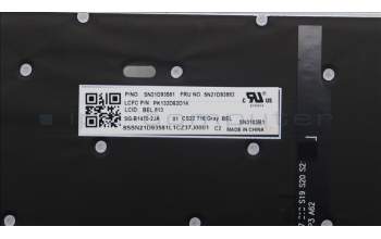 Lenovo 5N21D93882 NB_KYB CS22 NM TOP,GR-BL,LTN,BEL