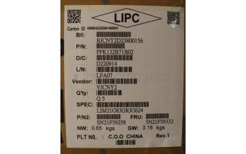 Lenovo 5N21F39332 Keyboard Internal, Greek, Grey, Backlight, US