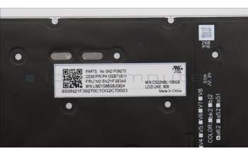 LENOVO 5N21F39344 Keyb P16 G1/G2 GB - BL