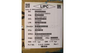 Lenovo 5N21F39355 NB_KYB CS22 P16 GR-BL,CHY,CZE/SLK