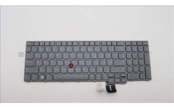 Lenovo 5N21F39356 Keyboard Internal,Ukraine,Grey,Backlight