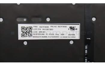 Lenovo 5N21F39362 NB_KYB CS22 P16 GR-BL,LTN,ARA
