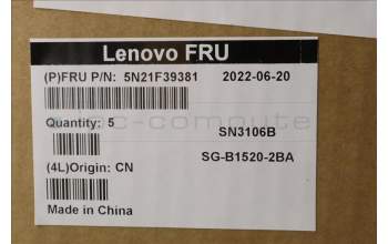 Lenovo 5N21F39381 NB_KYB CS22 P16 GR-BL,LTN,UK
