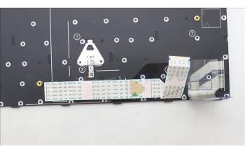 Lenovo 5N21H76779 Keyboard Internal, UK English, Black, Non-Backlight, UK