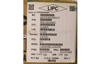 Lenovo 5N21H76809 Keyboard Internal, LA Spanish, Black, Backlight, UK