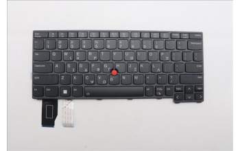 Lenovo 5N21H76827 Keyboard Internal, Greek, Black, Backlight, US