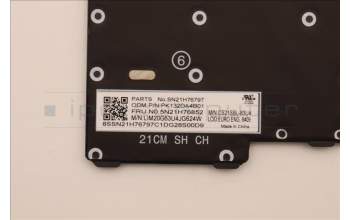 Lenovo 5N21H76852 NB_KYB SER2 KBD BK-BL,CHY,EURO ENG