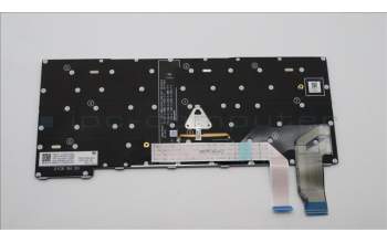 Lenovo 5N21H76896 Keyboard Internal, Hungarian, Grey, Backlight, UK