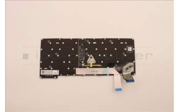 Lenovo 5N21H76910 Keyboard Internal, Swedish/Finnish, Grey, Backlight, UK