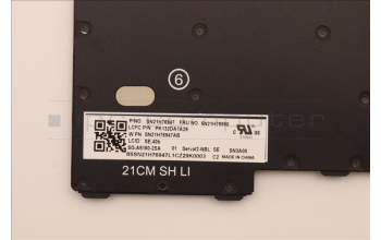 Lenovo 5N21H76990 NB_KYB SER2 KBD BK-NBL,LTN,SWE/FIN