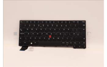 Lenovo 5N21H76996 Keyboard Internal, UK English, Black, Non-Backlight, UK